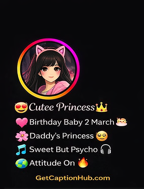 Instagram Bio For Girls